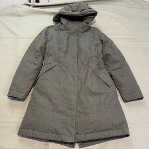 North Face Women Arctic Parka Goose Down Insulate Waterproof Hood Gray-M-XXXX